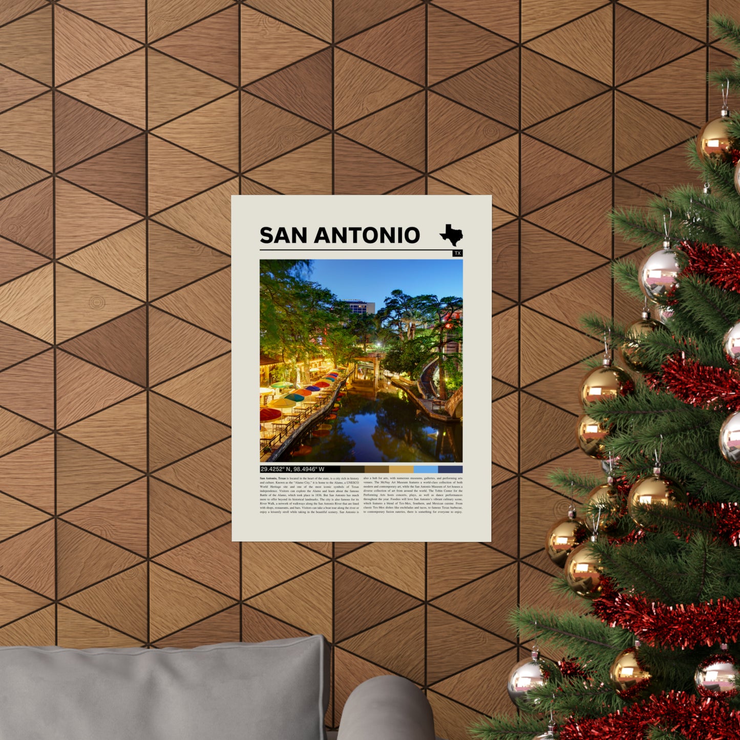 San Antonio Texas Poster