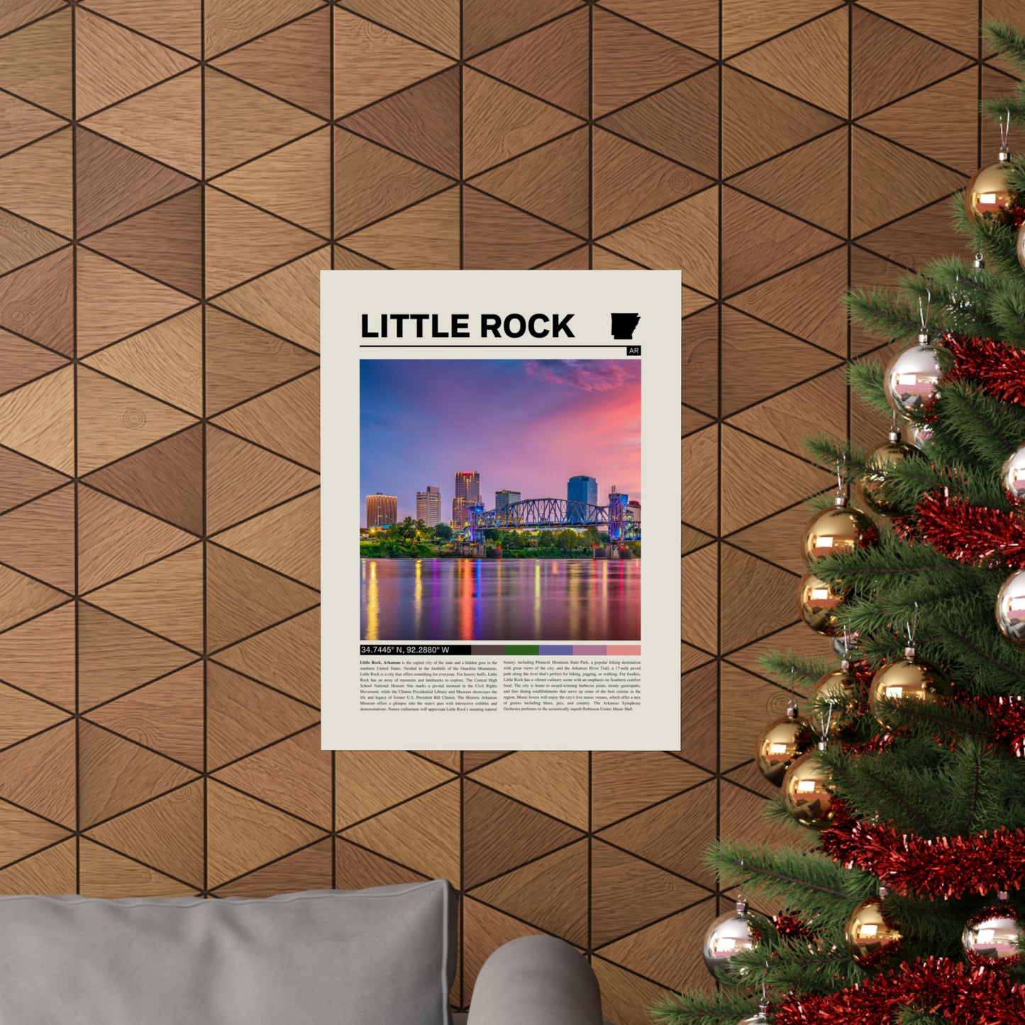 Little Rock Arkansas Poster