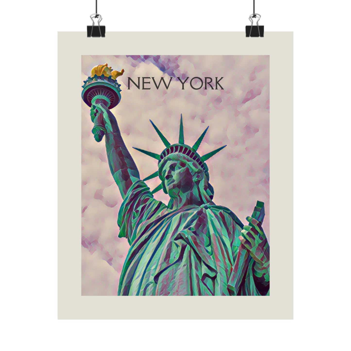 NYC New York City Painting Poster