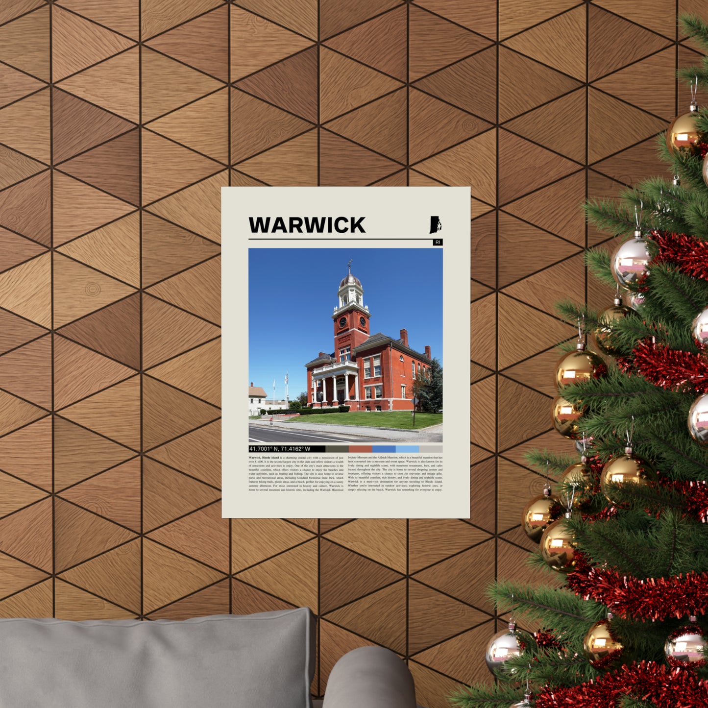 Warwick Rhode Island Poster