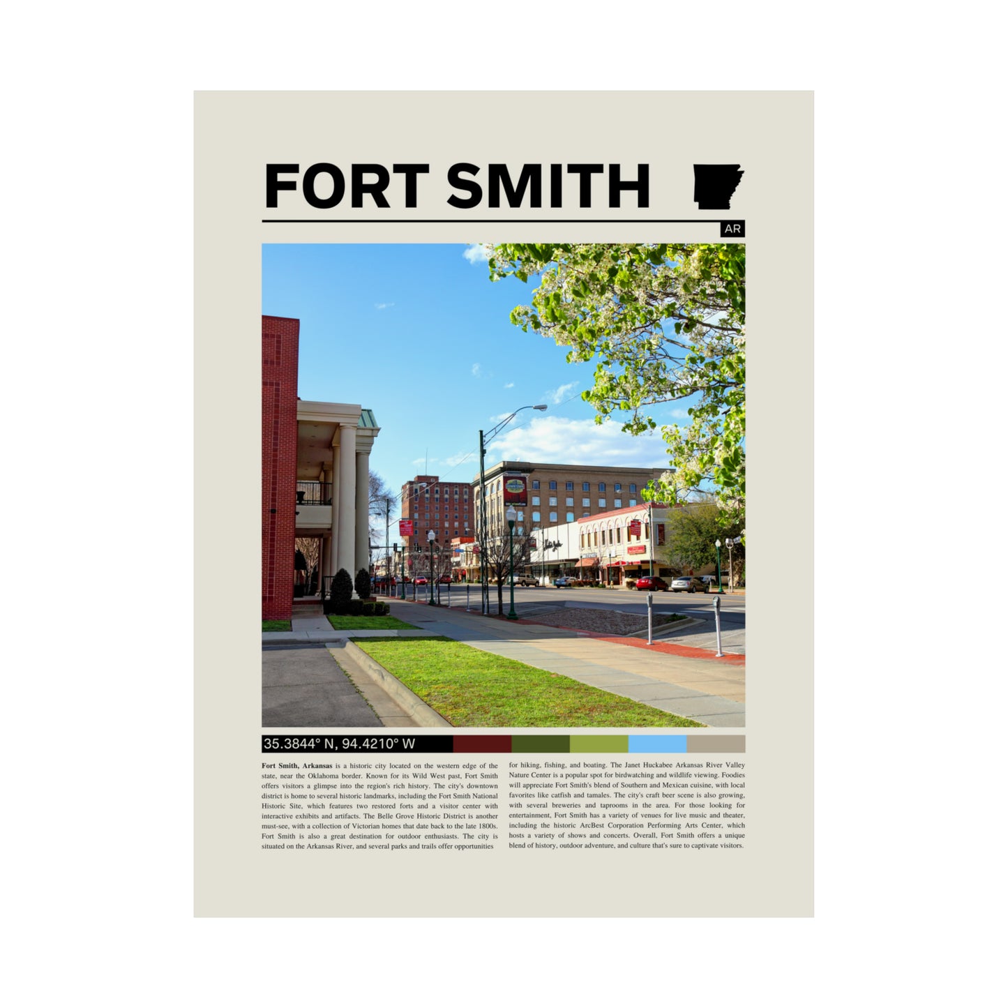 Fort Smith Arkansas Poster