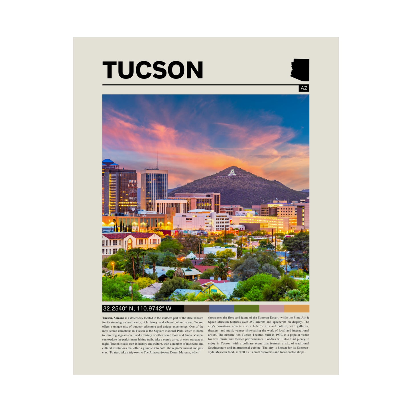 Tucson Arizona Poster