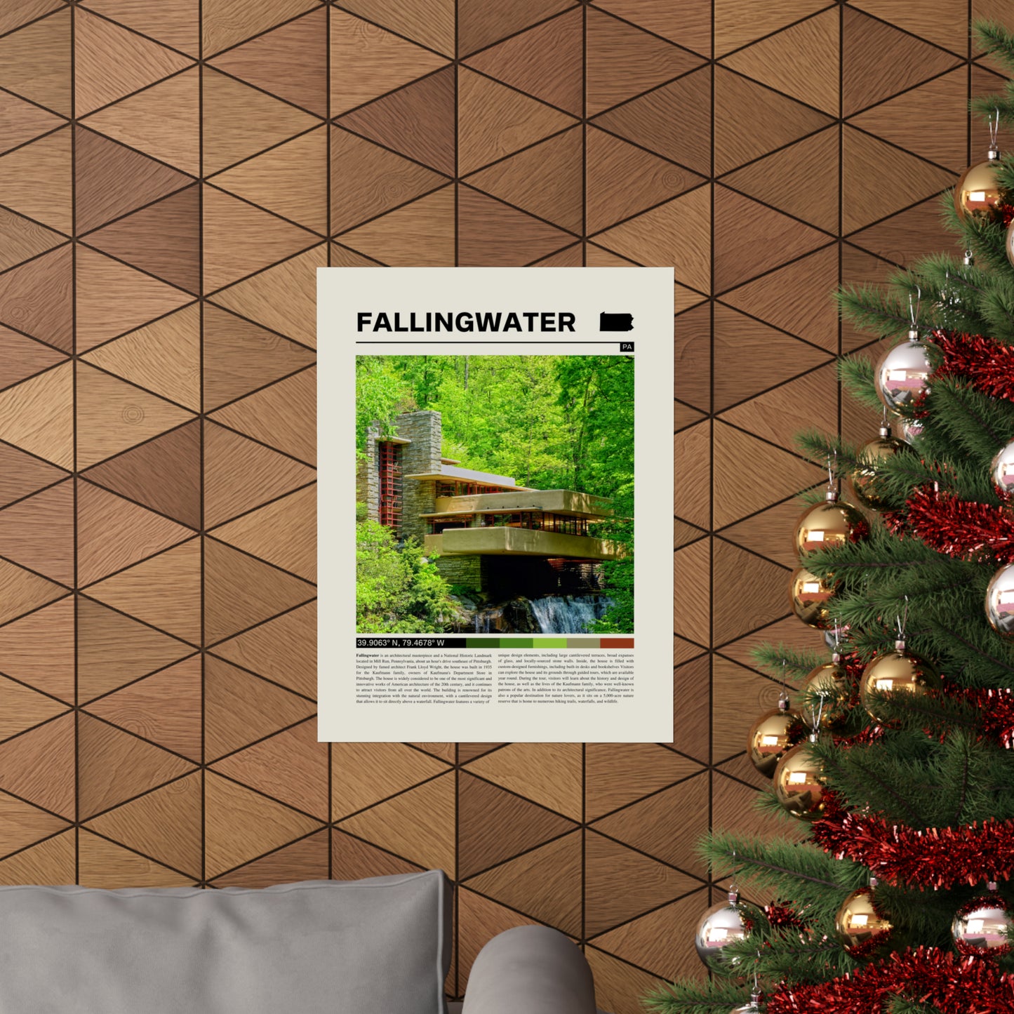 Fallingwater Pennsylvania Poster