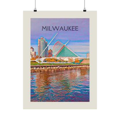 Milwaukee Wisconsin City Painting Poster