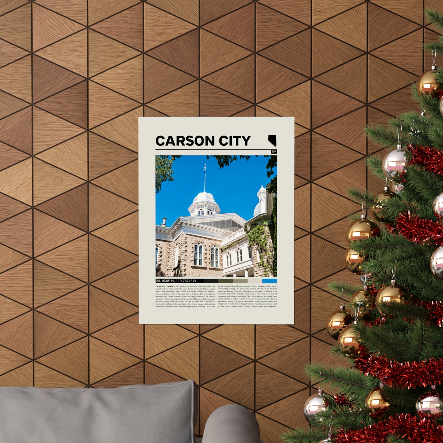 Carson City Nevada Poster