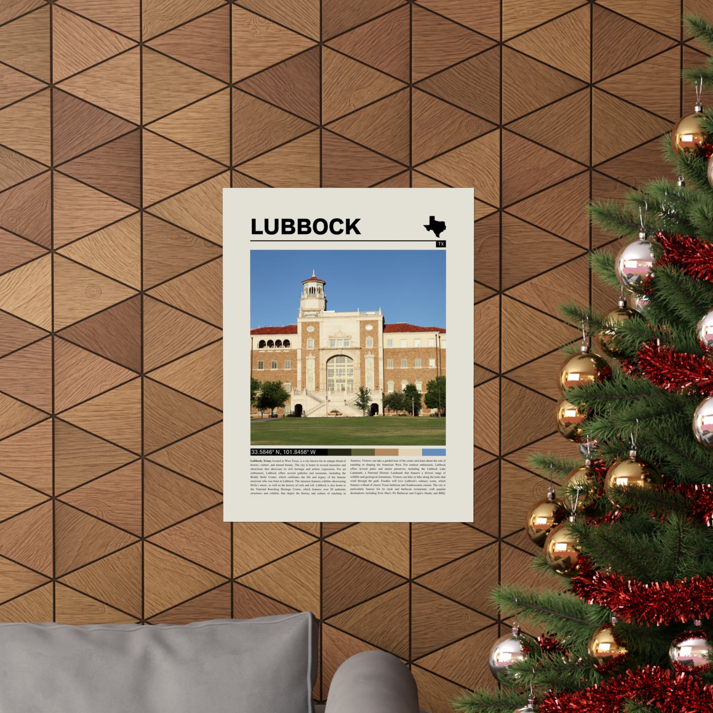 Lubbock Texas Poster