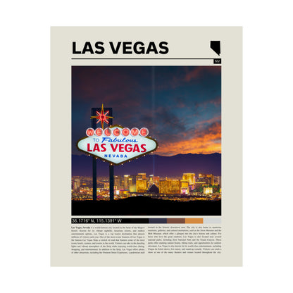 Las Vegas Nevada Poster