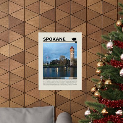 Spokane Washington Poster