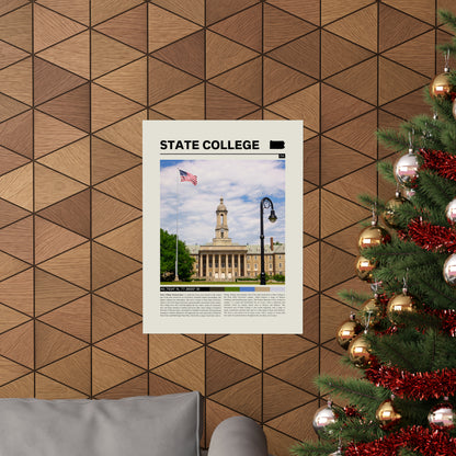 State College Pennsylvania Poster