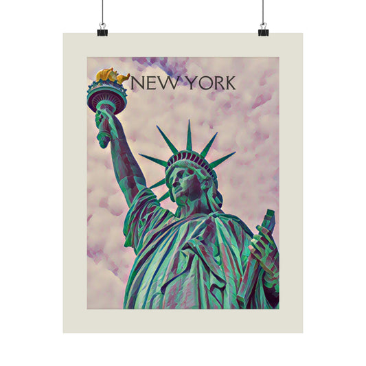 NYC New York City Painting Poster