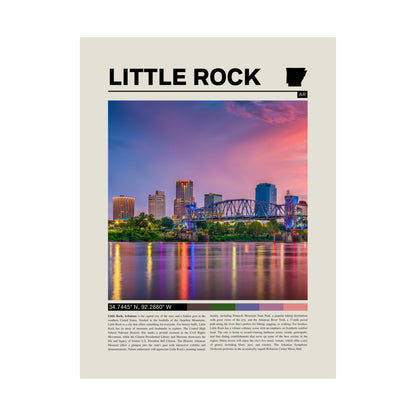 Little Rock Arkansas Poster