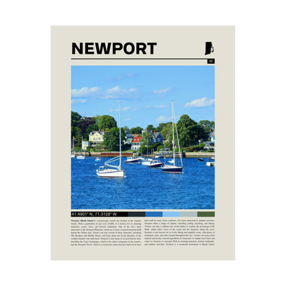 Newport Rhode Island Poster