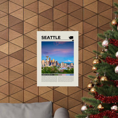 Seattle Washington Poster