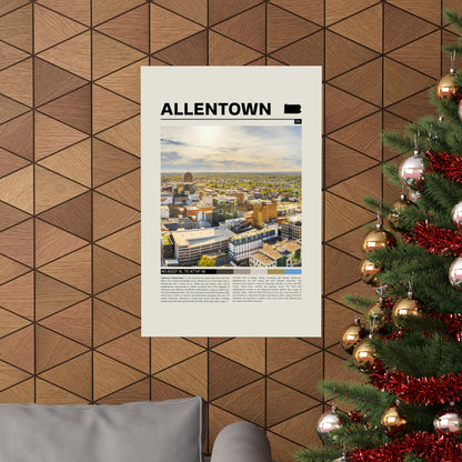 Allentown Pennsylvania Poster