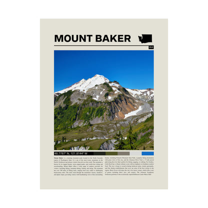 Mount Baker Poster