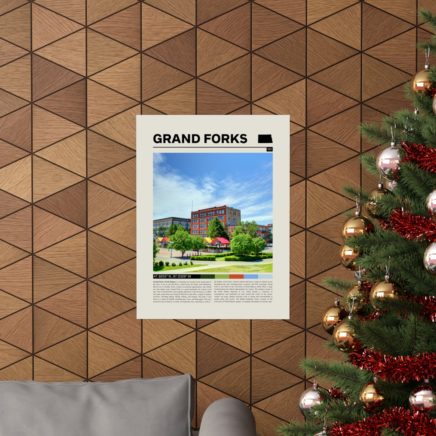 Grand Forks North Dakota Poster