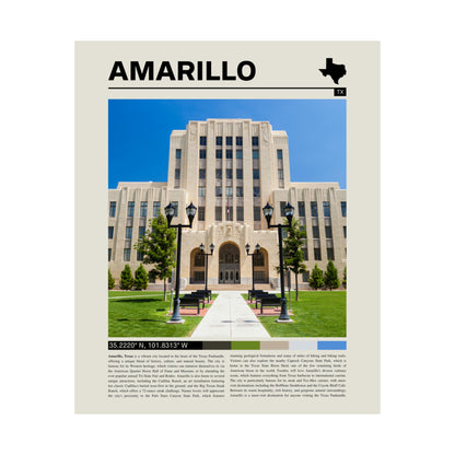 Amarillo Texas Poster