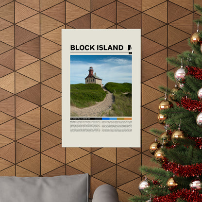 Block Island Rhode Island Poster