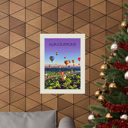 Albuquerque New Mexico City Painting Poster