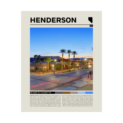 Henderson Nevada Poster