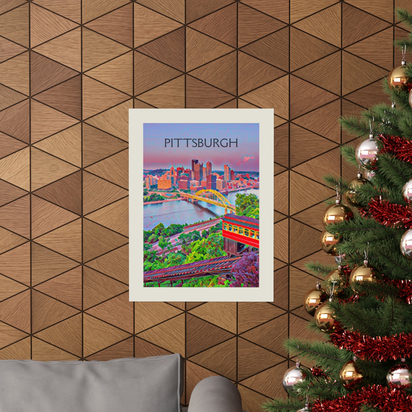 Pittsburgh Pennsylvania City Painting Poster