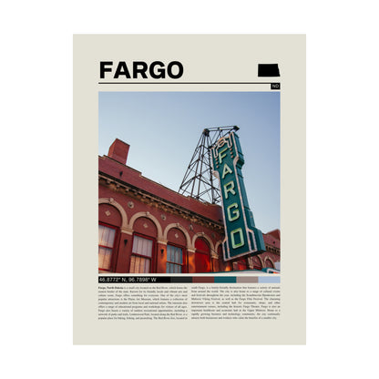 Fargo North Dakota Poster