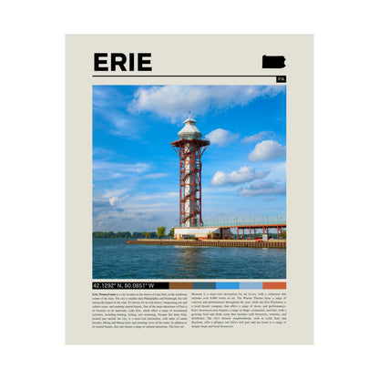 Erie Pennsylvania Poster