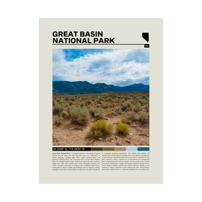 Great Basin National Park Poster