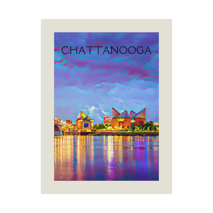 Chattanooga Tennessee City Painting Poster