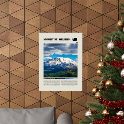 Mount St. Helens Poster