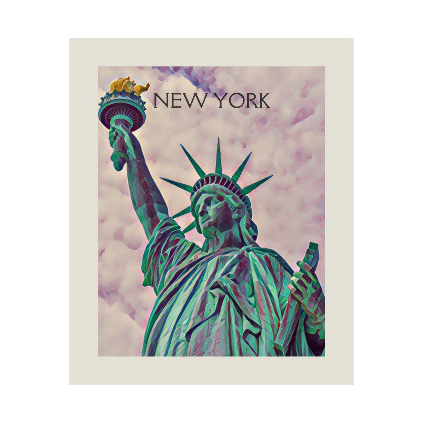 NYC New York City Painting Poster