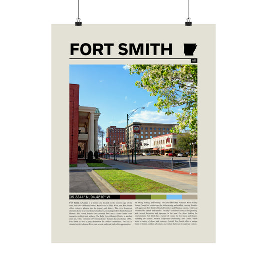 Fort Smith Arkansas Poster