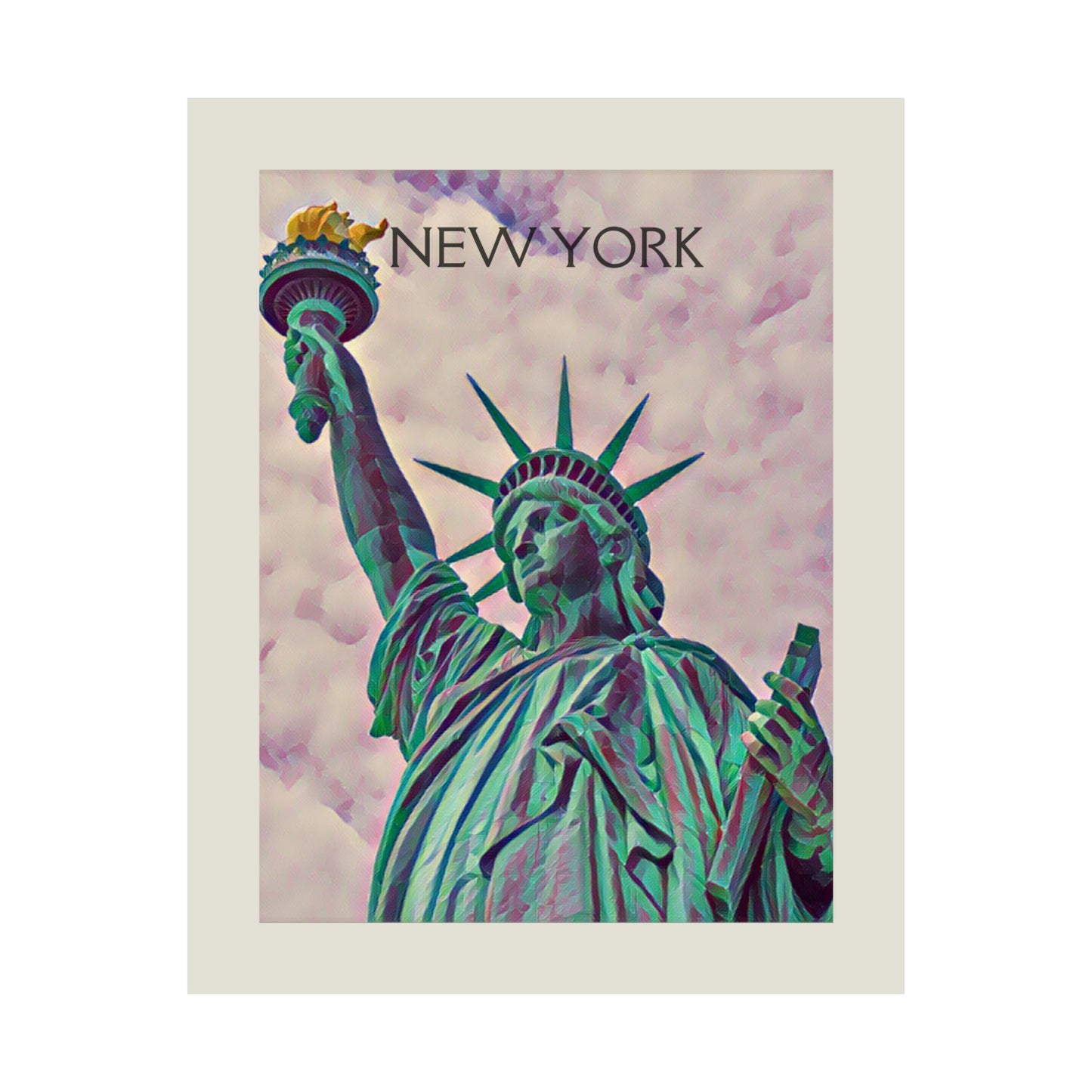 NYC New York City Painting Poster