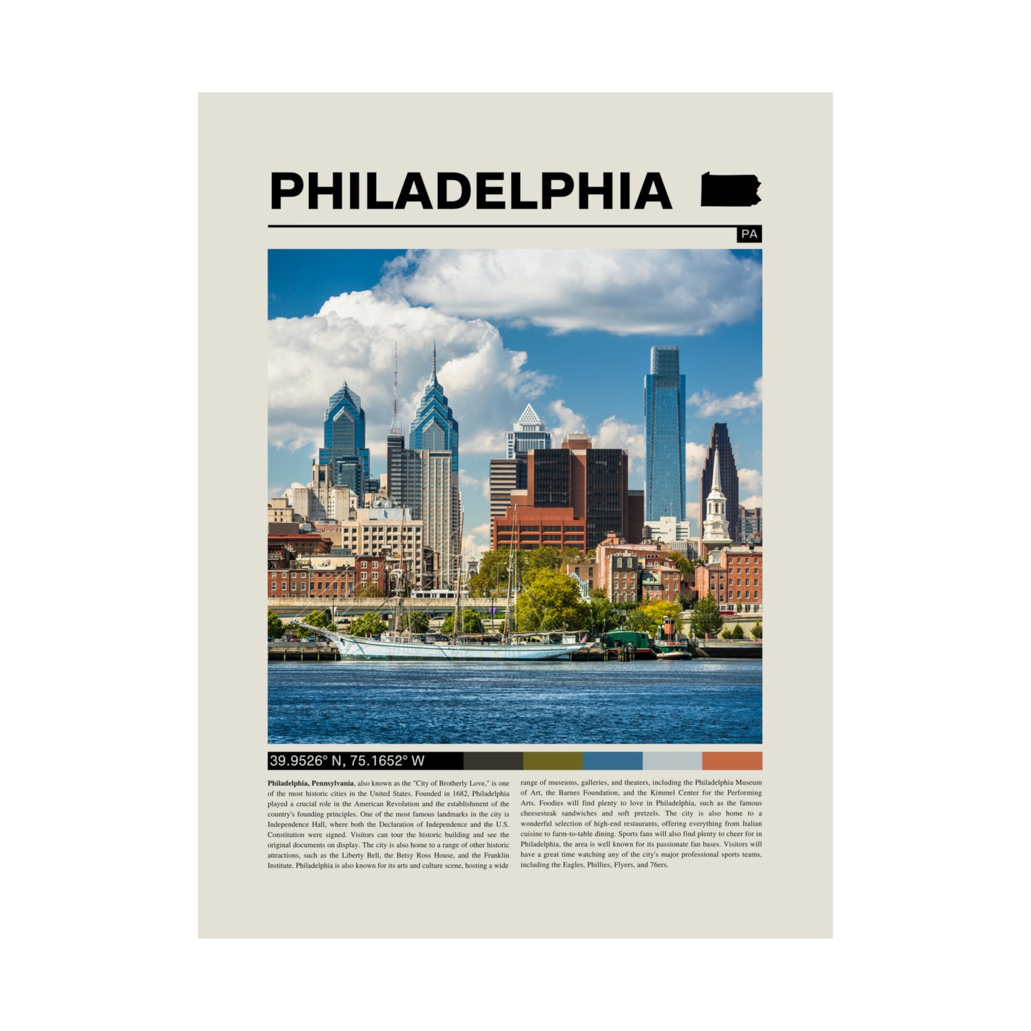 Philadelphia Pennsylvania Poster