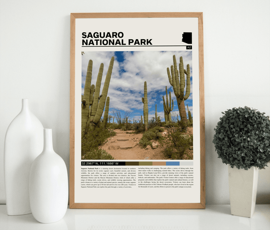 Saguaro National Park Poster