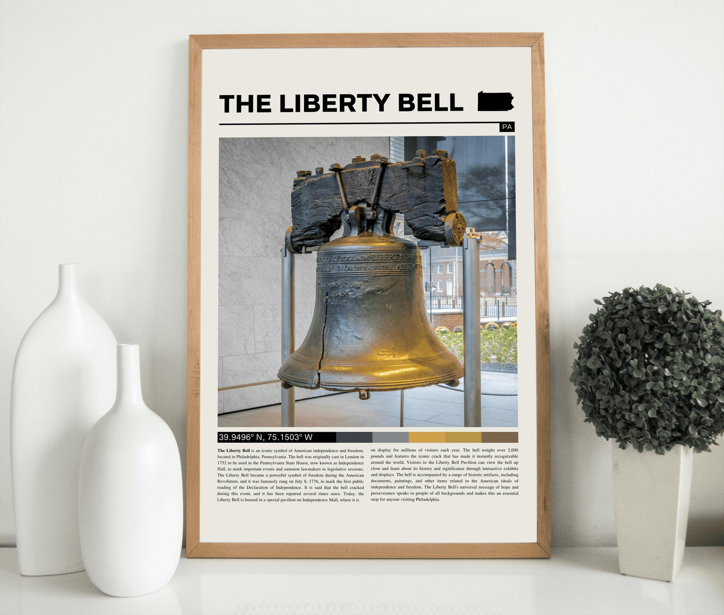 The Liberty Bell Poster