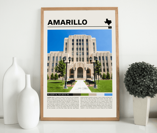 Amarillo Texas Poster