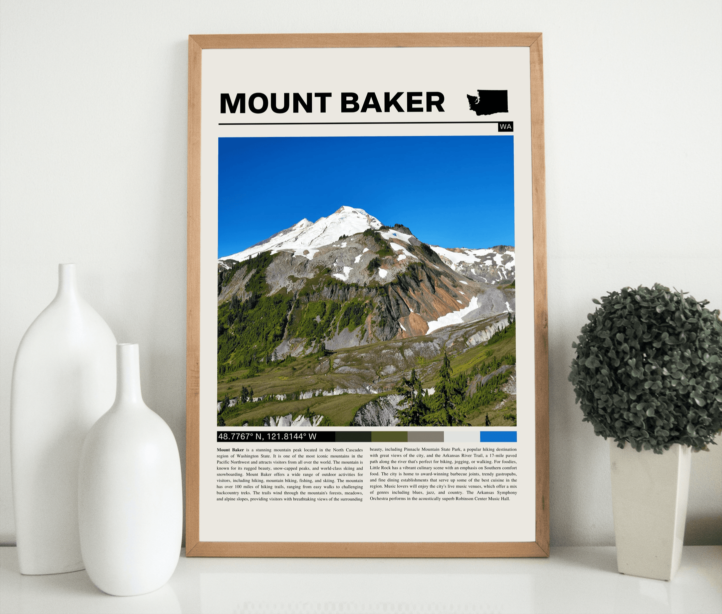 Mount Baker Poster