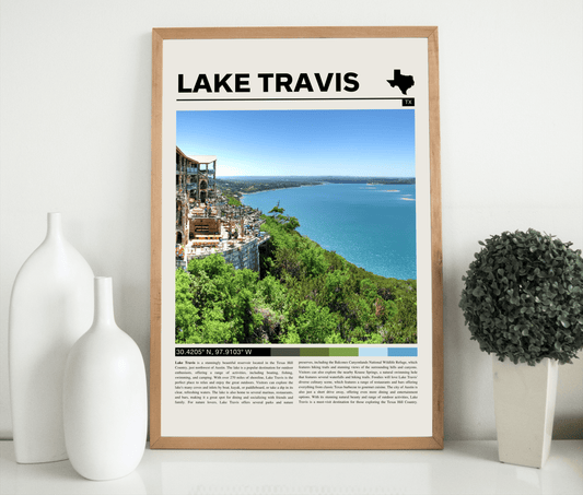 Lake Travis Texas Poster