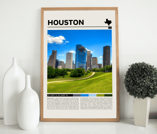 Houston Texas Poster