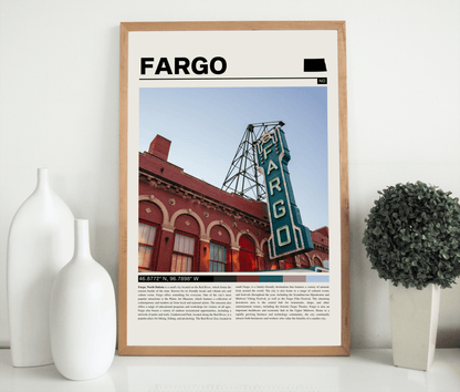 Fargo North Dakota Poster