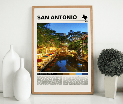 San Antonio Texas Poster