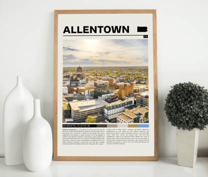 Allentown Pennsylvania Poster