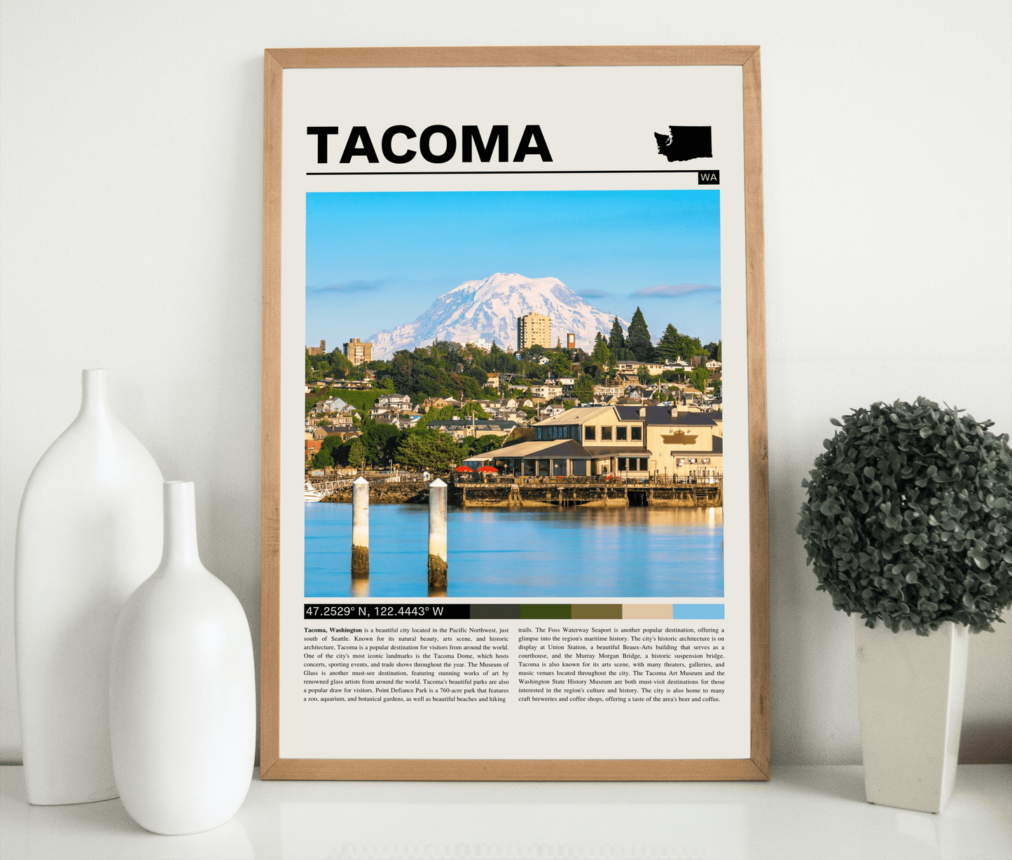 Tacoma Washington Poster