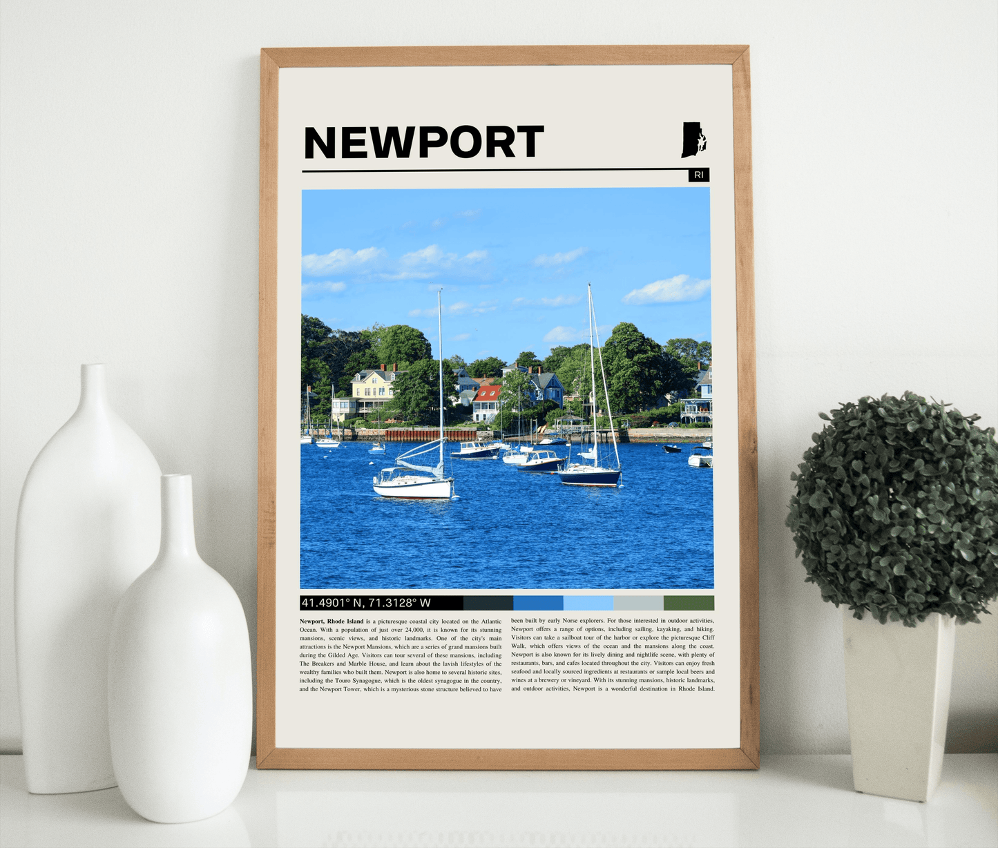 Newport Rhode Island Poster