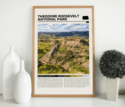 Theodore Roosevelt National Park Poster