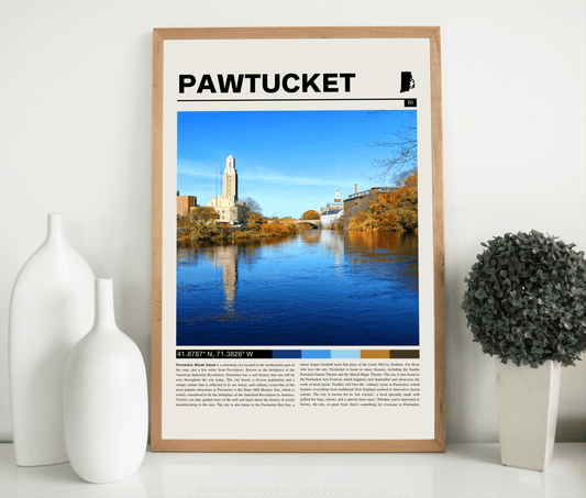 Pawtucket Rhode Island Poster