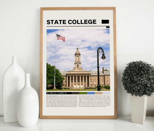 State College Pennsylvania Poster