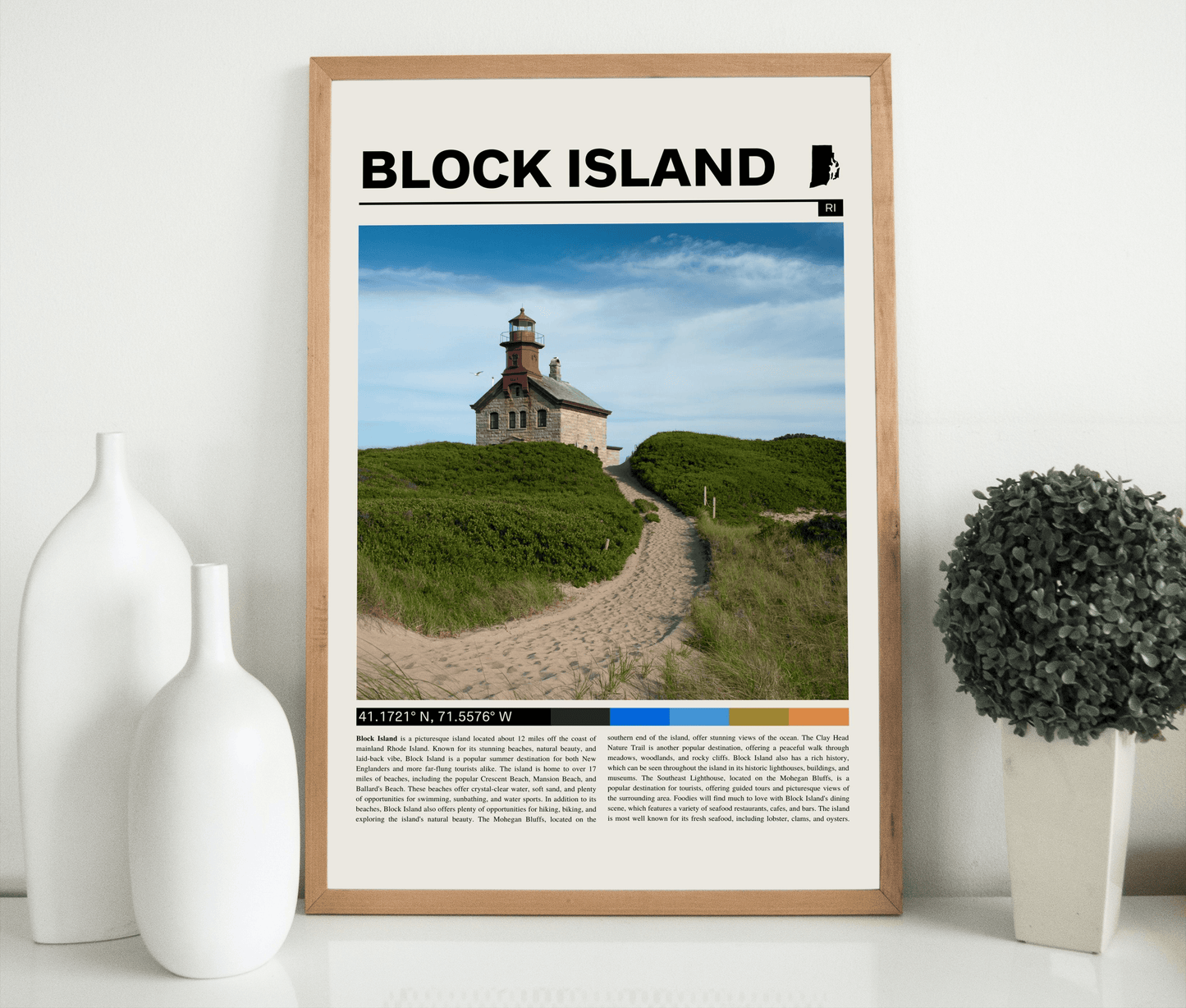 Block Island Rhode Island Poster