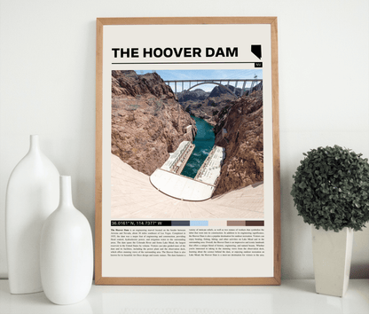 The Hoover Dam Nevada Poster